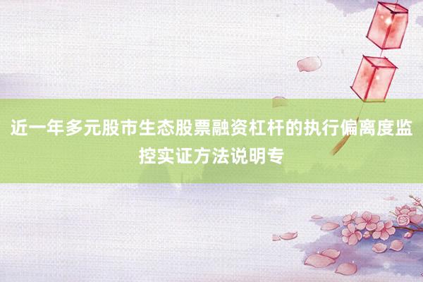 近一年多元股市生态股票融资杠杆的执行偏离度监控实证方法说明专