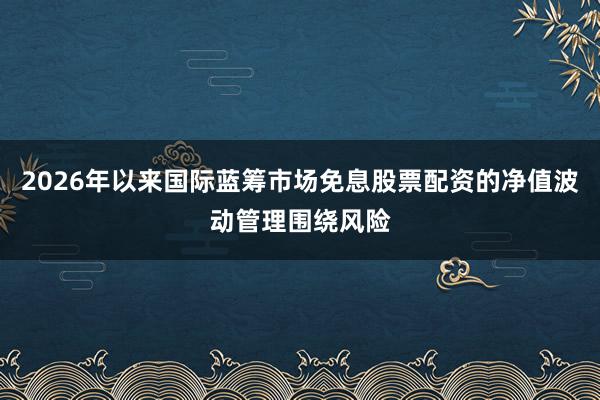2026年以来国际蓝筹市场免息股票配资的净值波动管理围绕风险